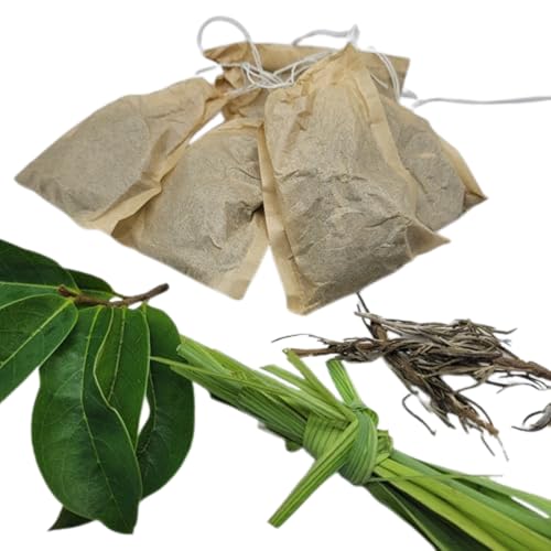 Jamaican Man Brew – Organic Jamaican Herbal Tea – Soursop, Lemongrass (Fevergrass) & Rosemary – Organic, Caffeine-Free, Gluten Free, 2 Pack (12 Tea Bags Each)
