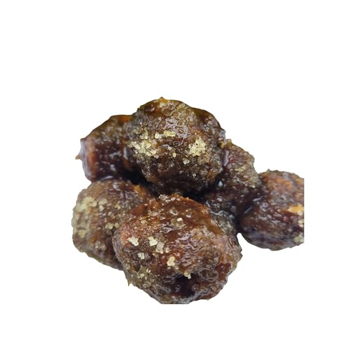 Ol' Time Jamaican Tamarind Balls – Authentic Caribbean Snack – Sweet and Tangy Fruit Candy Treat – Traditional Jamaican Sweets Made with Real Tamarind – 2 Pack, 2 oz Each – Inspired Gems, Tamarind Balls, Tamarind Candy