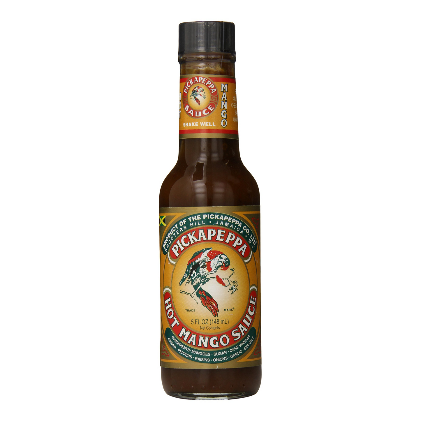 Pickapeppa Hot Mango Sauce 5 oz (3-Pack) – Authentic Jamaican Spicy Mango Flavor