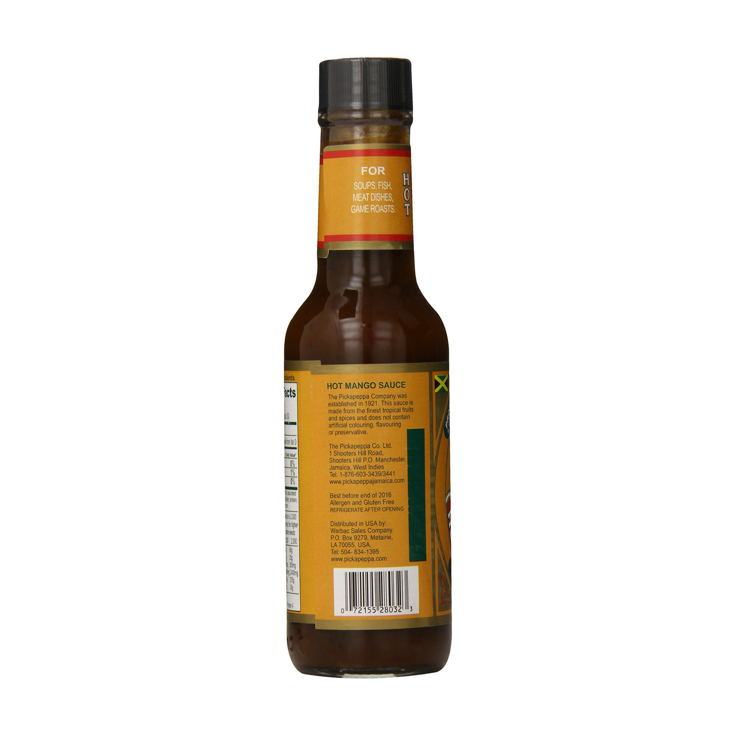 Pickapeppa Hot Mango Sauce 5 oz (3-Pack) – Authentic Jamaican Spicy Mango Flavor