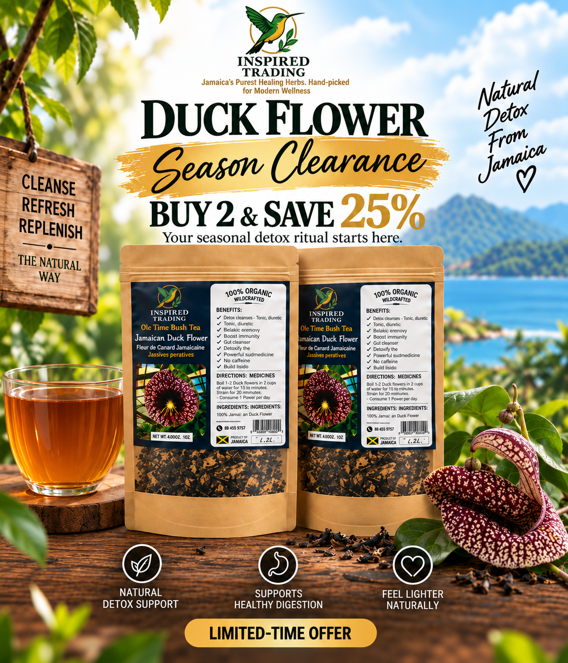 Duck Flower 25% OFF Bundle Offer 2-Packs