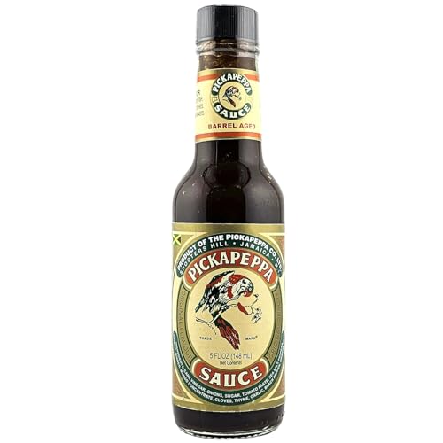 Pickapeppa Sauce 5 oz (2 Pack) – Authentic Jamaican Hot Sauce, Bold & Spicy Flavor