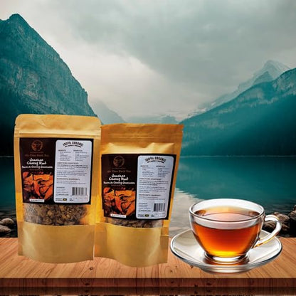 Jamaican Chaney Root Tea – 2oz (2-Pack) – Wildcrafted Herbal Tea Root, Naturally Grown, Authentic Caribbean Herb, Loose Dried Roots for Tea, Caffeine-Free, No Additives – Inspired Gems