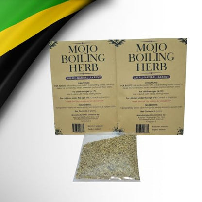 Jamaican Mojo Herbal Tea 2-Pack – Traditional Jamaican Wellness Blend – Includes Cerasee Tea – Natural Herbal Infusion – Caffeine-Free