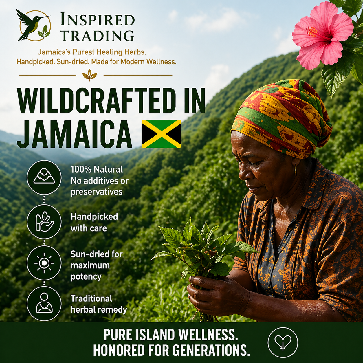 Jamaican Dog Blood Bush Tea natural womb wellness preparation