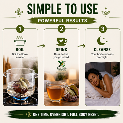 Wildcrafted Duck Flower for natural body cleanse - dried whole flower