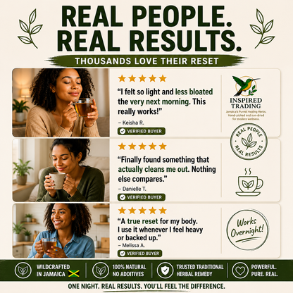 Duck Flower full body detox tea - authentic Jamaican herbal remedy