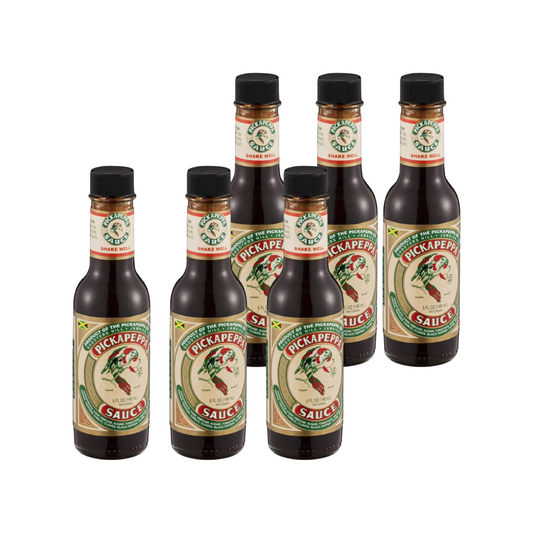 Pickapeppa Original Sauce 5 oz (6-Pack) – Authentic Jamaican Hot Sauce