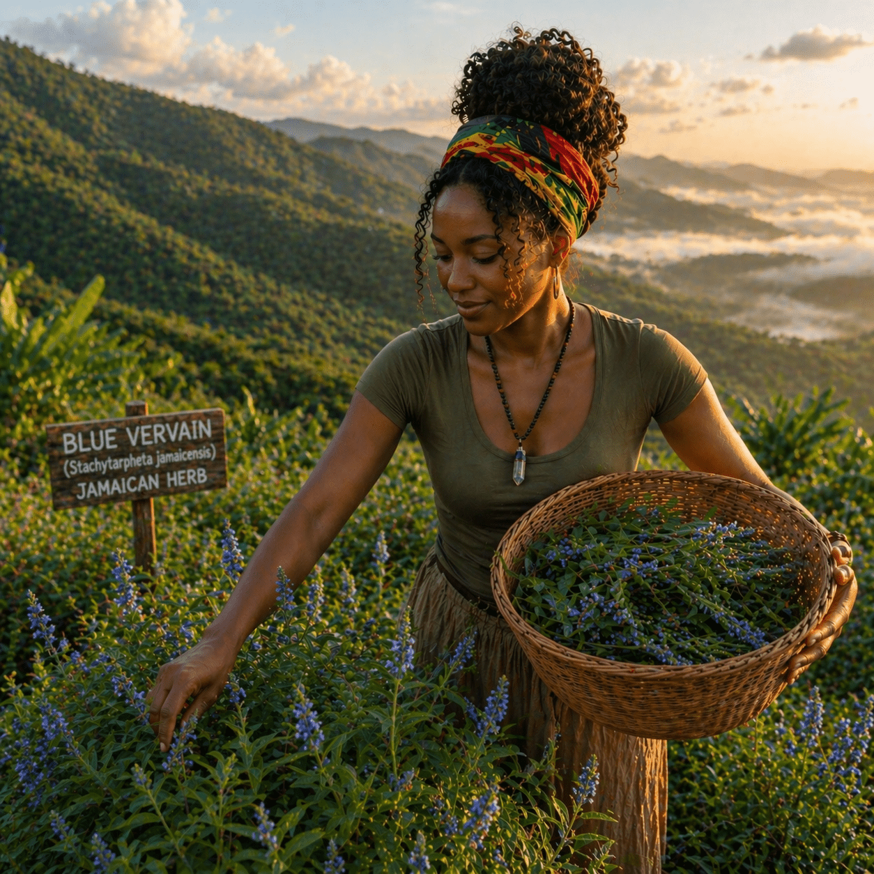 Authentic Jamaican Blue Vervain | The Natural Nerve Settler - Ship in 24hrs - Available in US & CA - Inspired Trading