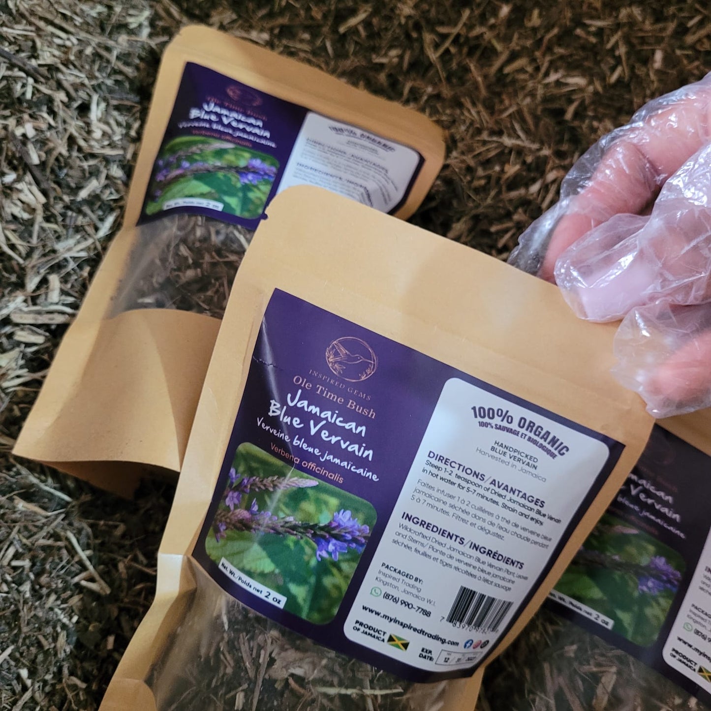 Authentic Jamaican Blue Vervain | The Natural Nerve Settler - Ship in 24hrs- Available in US & CA - Inspired Trading