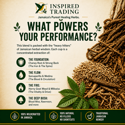 Authentic Jamaican Caveman Brew | The 8 - Root Vitality Ritual - Ship in 24hrs - Available in US & CA - Inspired Trading
