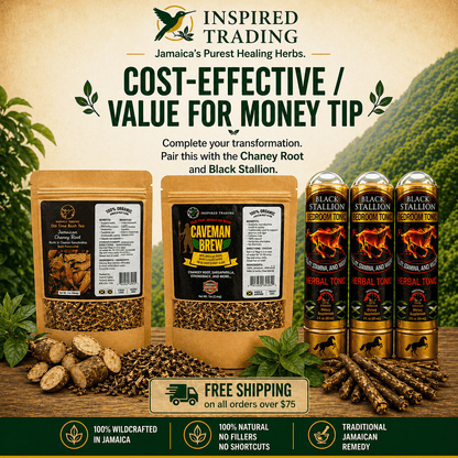 Authentic Jamaican Caveman Brew | The 8 - Root Vitality Ritual - Ship in 24hrs - Available in US & CA - Inspired Trading