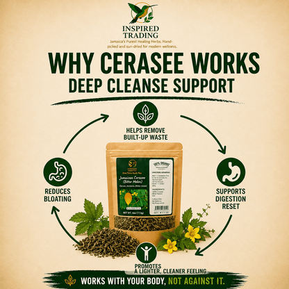 Authentic Jamaican Cerasee Tea | The Blood Purifier Ritual - Ship in 24hrs - Available in US & CA - Inspired Trading