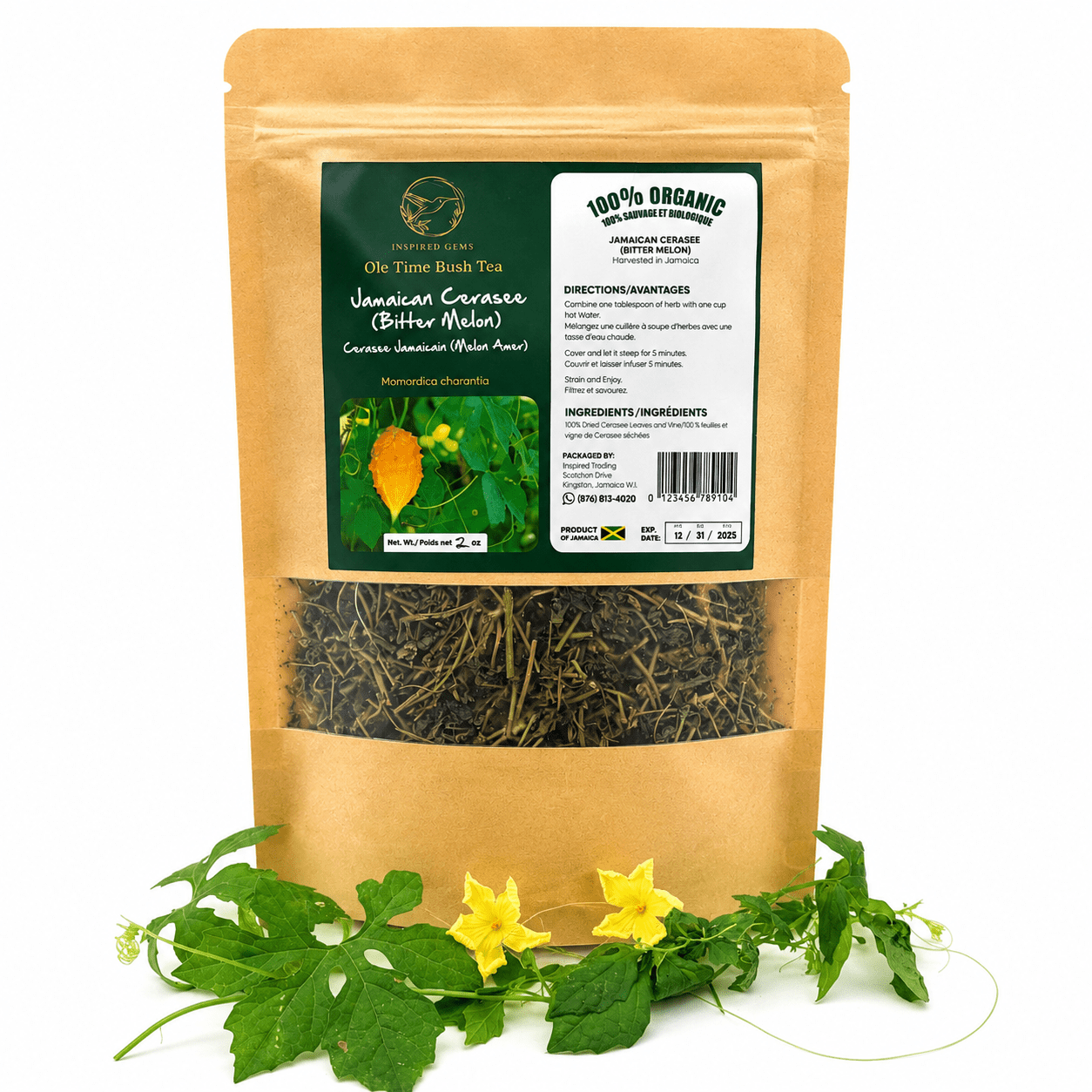 Authentic Jamaican Cerasee Tea | The Blood Purifier Ritual - Ship in 24hrs- Available in US & CA - Inspired Trading