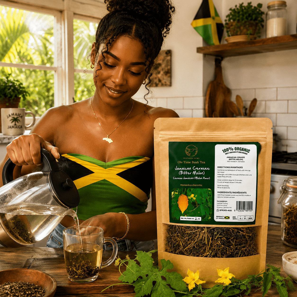 Authentic Jamaican Cerasee Tea | The Blood Purifier Ritual - Ship in 24hrs- Available in US & CA - Inspired Trading