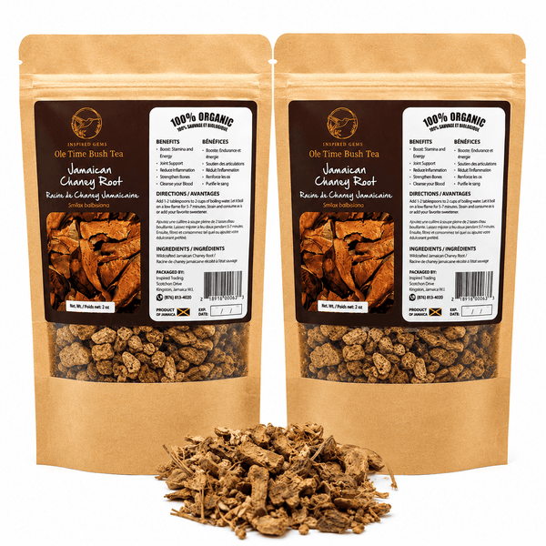 Authentic Jamaican Chaney Root (2 Packs) | The "Strong Back" Ritual - Available in US & Canada - Inspired Trading