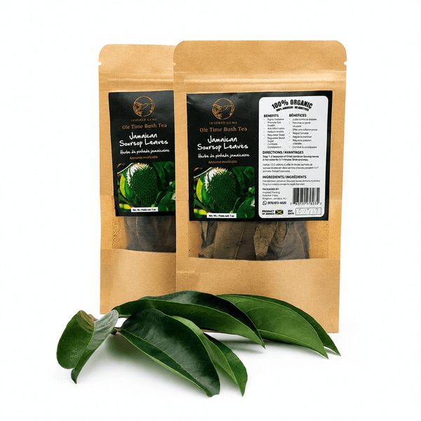 Authentic Jamaican Soursop Leaves | The Great Settler & Shield - Ship in 24hrs- Available in US & CA - Inspired Trading