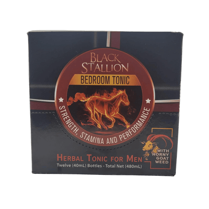 Black Stallion Herbal Tonic (3 - Pack) | Authentic Jamaican Vitality Drink - Inspired Trading