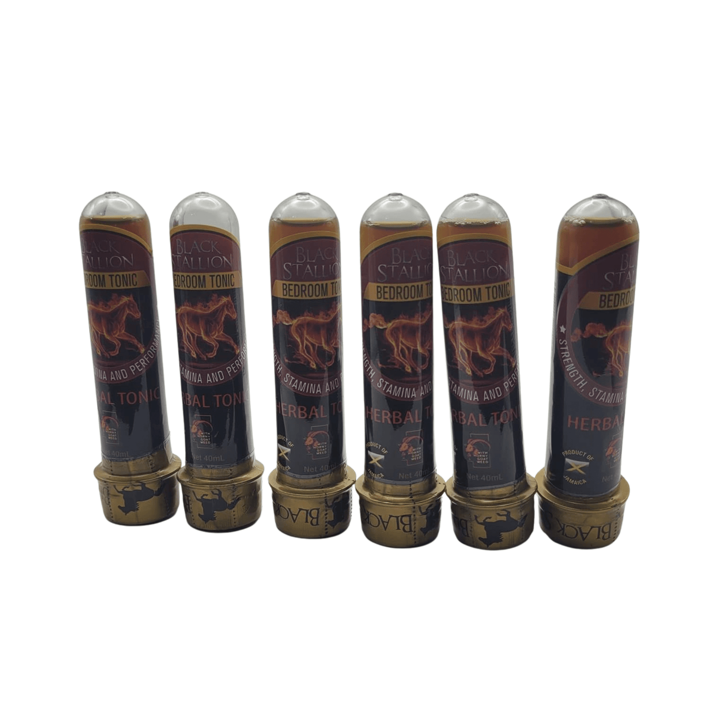Black Stallion Jamaican Herbal Tonic 6 - Pack | Authentic Island Vitality - Inspired Trading