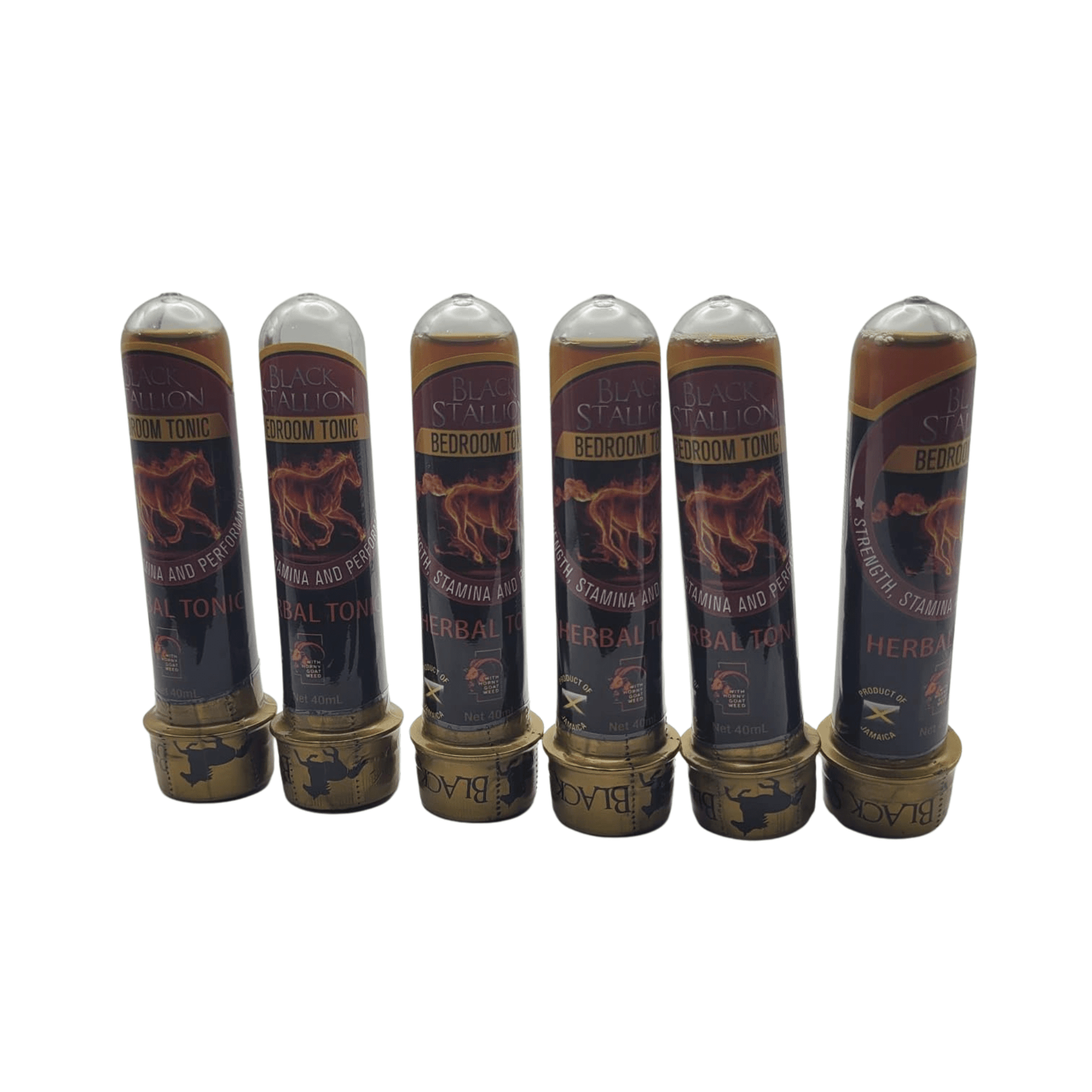 Black Stallion Jamaican Herbal Tonic 6 - Pack | Authentic Island Vitality - Inspired Trading