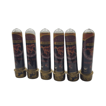 Black Stallion Jamaican Herbal Tonic 6 - Pack | Authentic Island Vitality - Inspired Trading