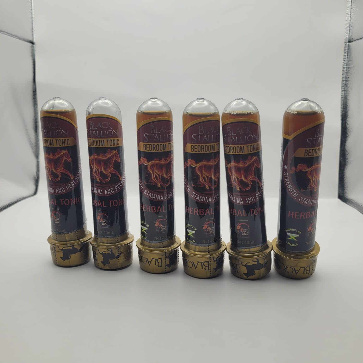 Black Stallion Jamaican Herbal Tonic 6 - Pack | Authentic Island Vitality - Inspired Trading