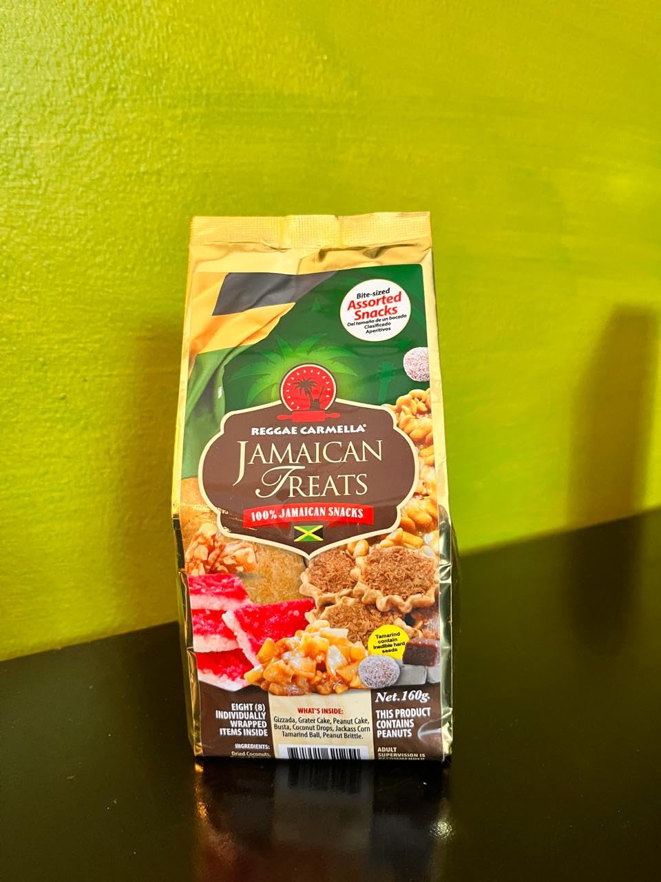 Reggae Carmella Jamaican Snack Treat (160g) – Authentic Island Sweets Made in Jamaica – Perfect for Gift Baskets, Holidays & Special Occasions – Tropical Flavor Delivered to Your Door