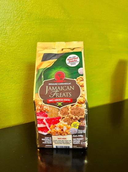Reggae Carmella Jamaican Snack Treat (160g) – Authentic Island Sweets Made in Jamaica – Perfect for Gift Baskets, Holidays & Special Occasions – Tropical Flavor Delivered to Your Door