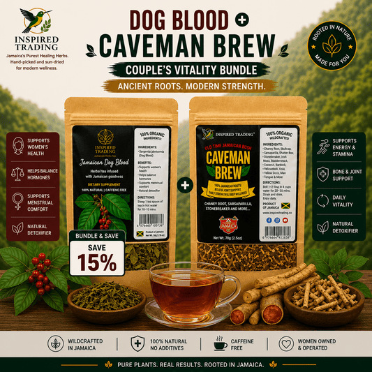 Dog Blood Bush Tea and Caveman Brew Bundle