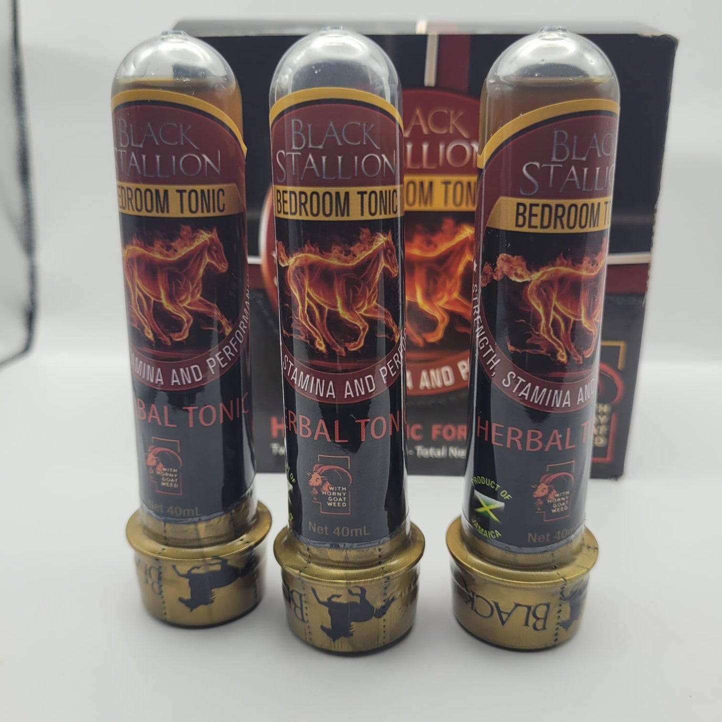 Black Stallion Jamaican Herbal Tonic – 3 Pack – Traditional Natural Botanical Blend – Authentic Jamaican Beverage - description