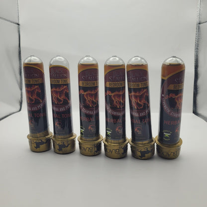 Black Stallion Jamaican Herbal Tonic – 6 Pack – Traditional Natural Botanical Blend – Authentic Jamaican Beverage