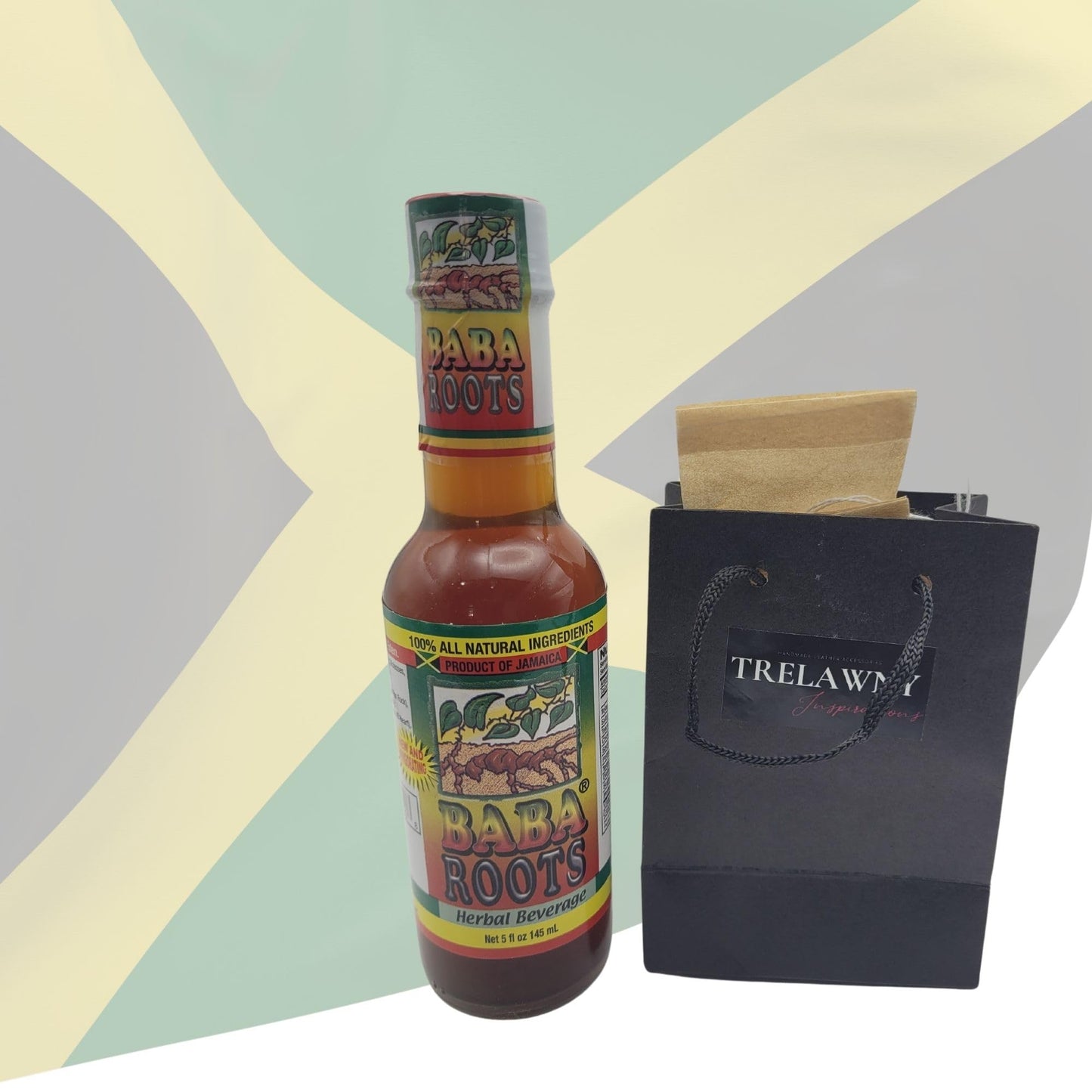 Jamaican Baba Roots Herbal Tonic 3 - Pack | 45oz Traditional Vitality Boost - Inspired Trading