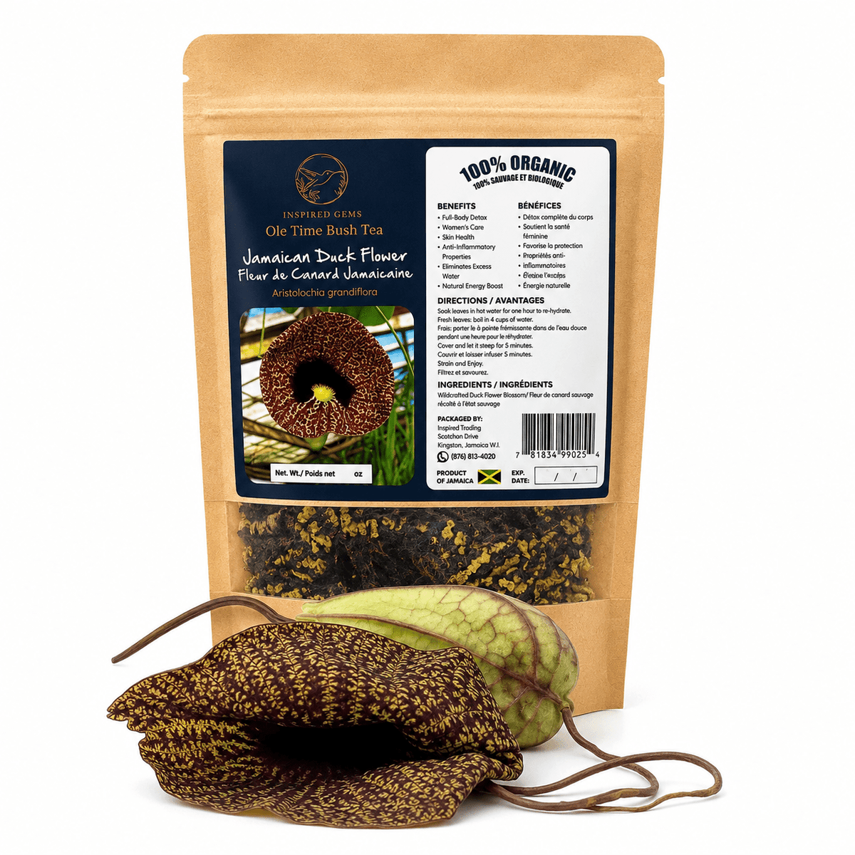 Jamaican Duck Flower | Duck Flower Detox-Ship in 24hrs- Available in US & CA - Inspired Trading