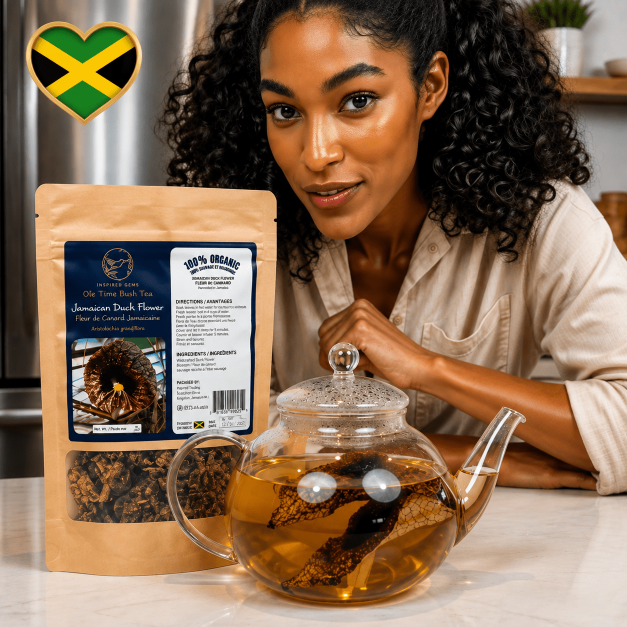 Jamaican Duck Flower | Duck Flower Detox-Ship in 24hrs- Available in US & CA - Inspired Trading