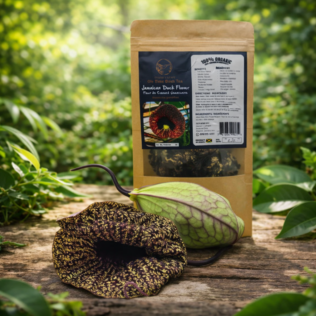 Jamaican Duck Flower Herbal Tea | Wildcrafted Whole Dried Flower for Detox | Inspired Trading - Inspired Trading