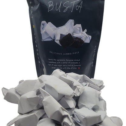 OL’ Time Jamaican Busta Candy | 22oz Coconut Ginger Molasses Jumbo Pack - Inspired Trading