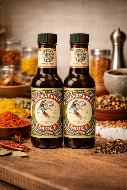 Pickapeppa Jamaican Hot Sauce 5oz (2 Pack) | Original Spicy Flavor - Inspired Trading