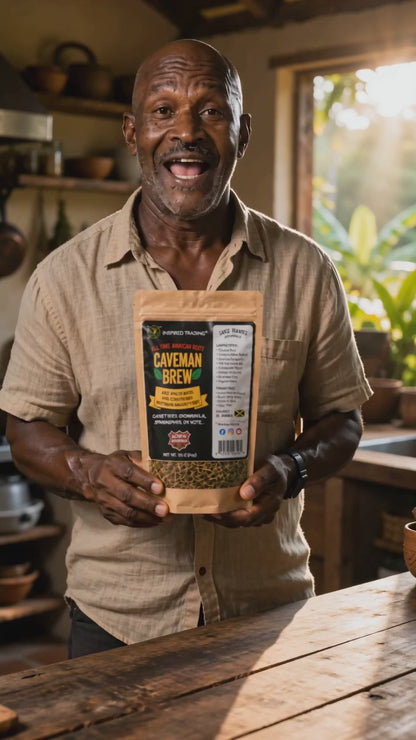 Authentic Jamaican Caveman Brew | The 7-Root Vitality Ritual - Ship in 24hrs- Available in US & CA